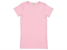 Kortærmet lyserød basis t-shirt fra MarMar Copenhagen 353-115-33 pink blossom